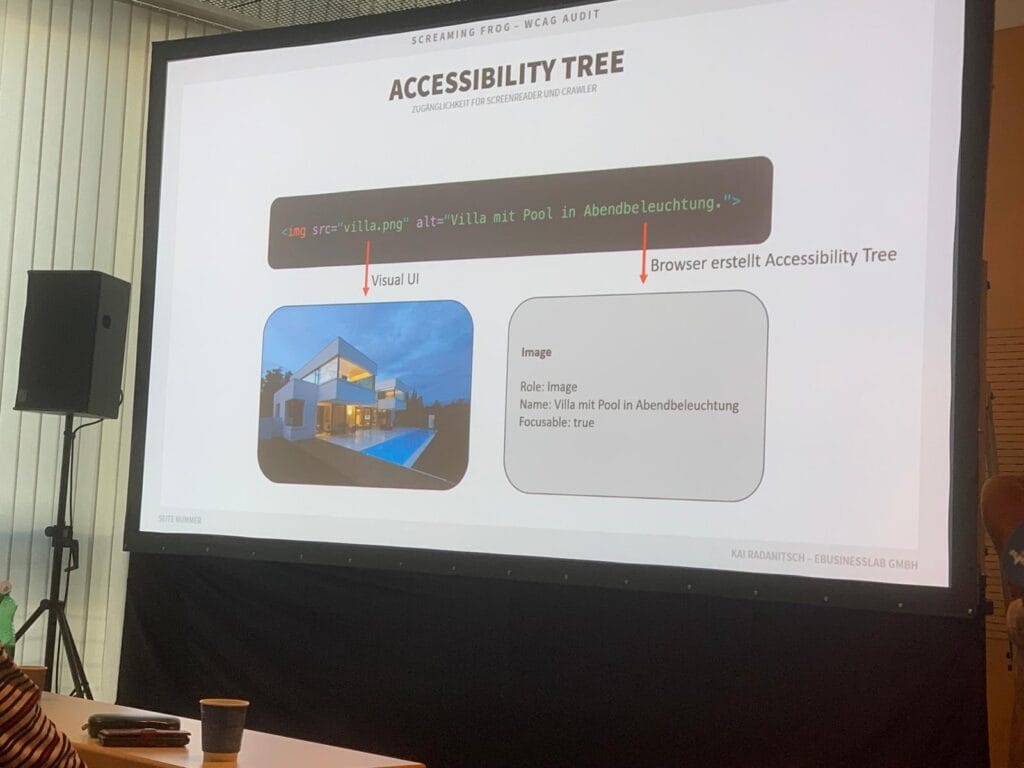 Accessibility Tree im Browser